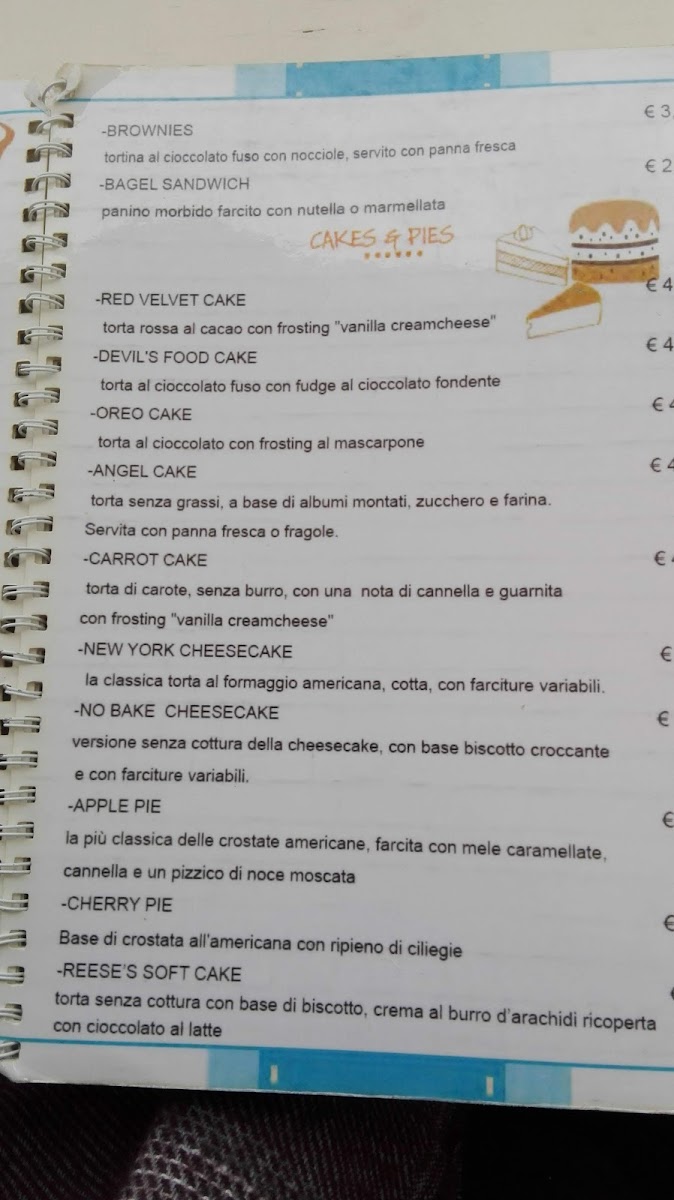 Bunny Bakery Menu - Image 1